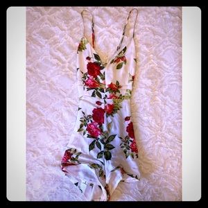 F21 Floral Romper